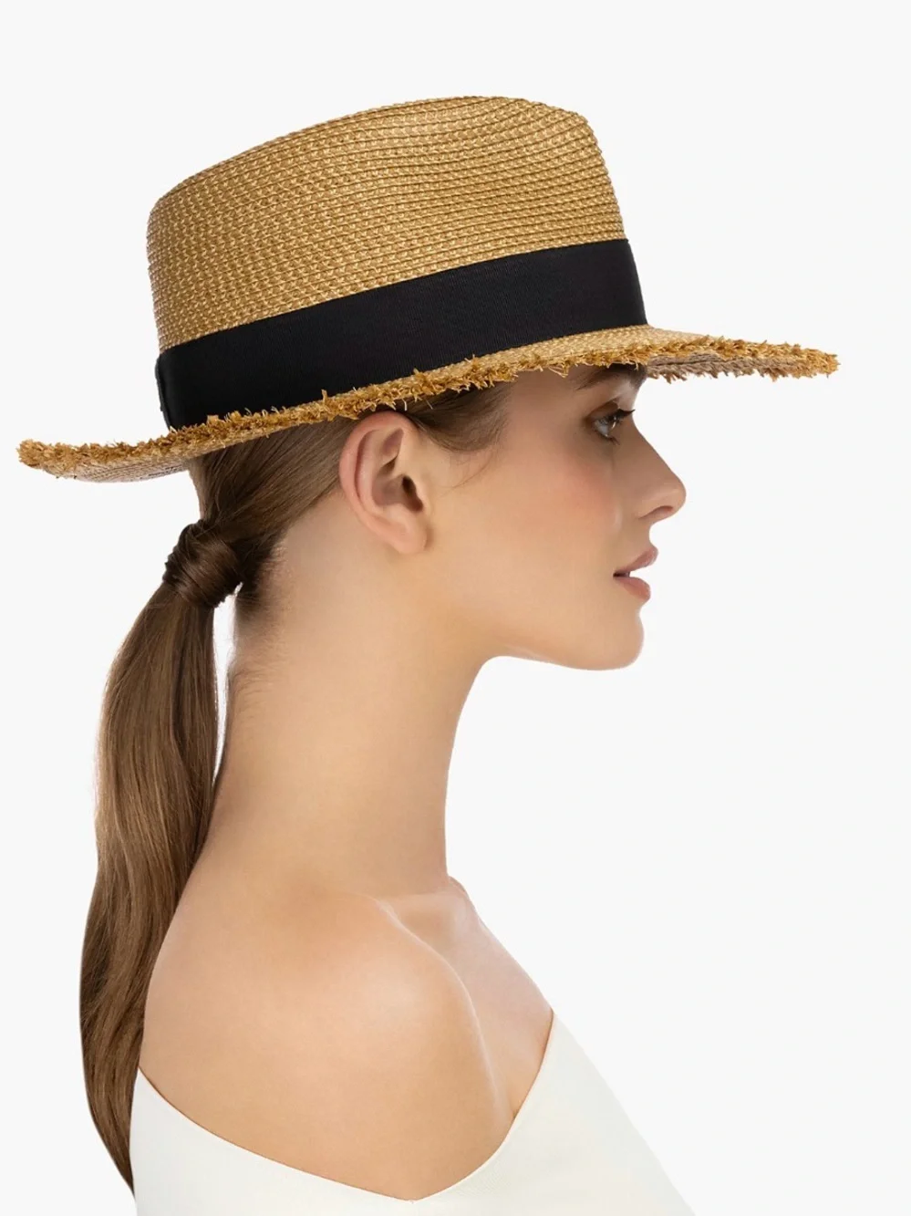 Eric Javits Fringe Pinch Sun Hat - Picture 4 of 10